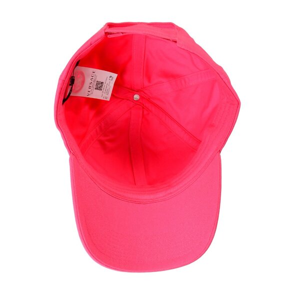 Versace Unisex Logo Print Fuxia Baseball Cap Hat size 59